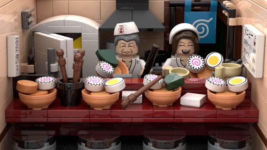 lego ideas naruto ichiraku ramen shop