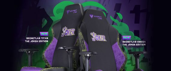 Secretlab Pays Homage To The Joker In New 80th Anniversary Gaming Chair ...