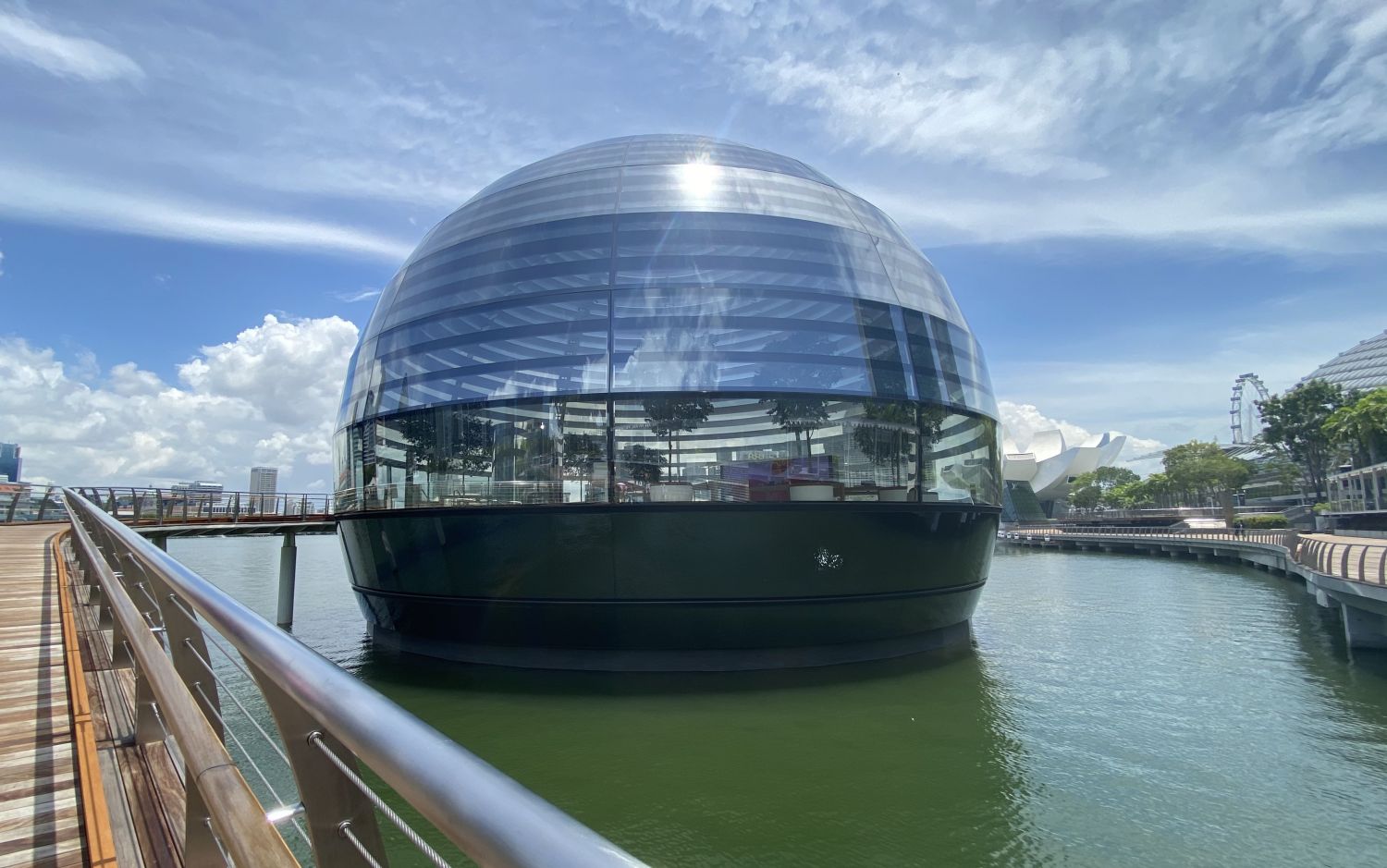 Apple Store At Marina Bay Sands Singapore: A Look Inside The Sphere-Shaped  Behemoth