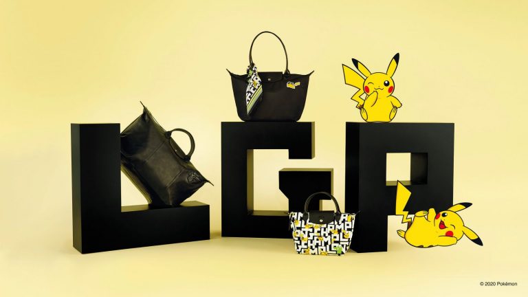 longchamp pikachu backpack