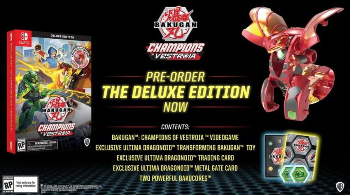 Bakugan: Champions of Vestroia Lets You Brawl Like A Boss Exclusively On  Nintendo Switch | Geek Culture