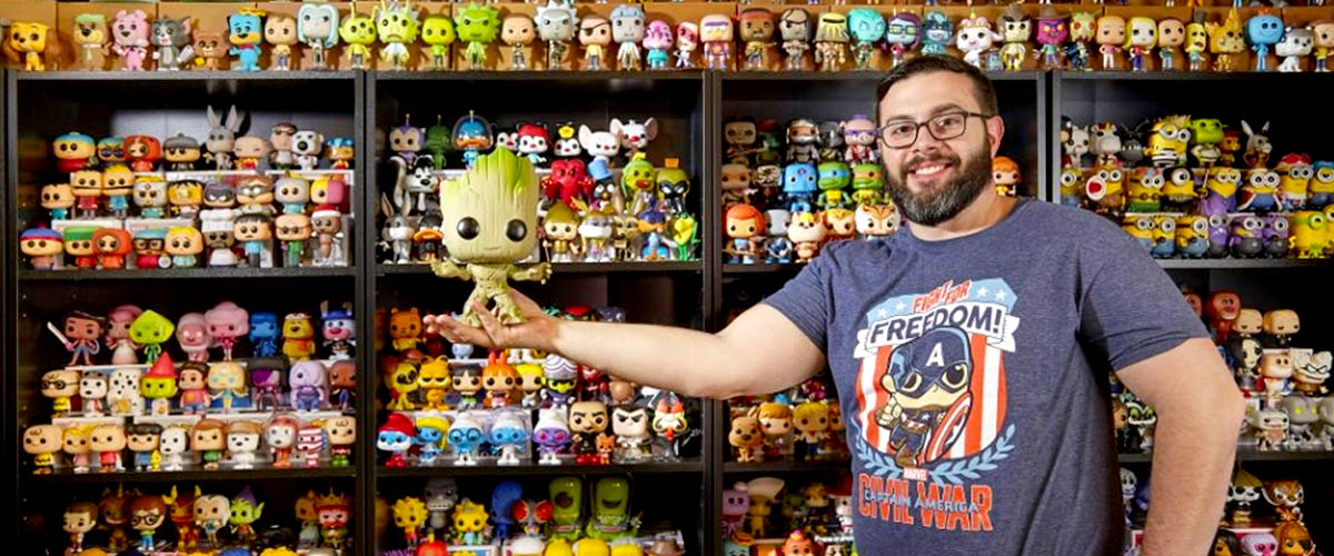 American Breaks Guinness World Record With Over 5 000 Funko Pops In Collection Geek Culture
