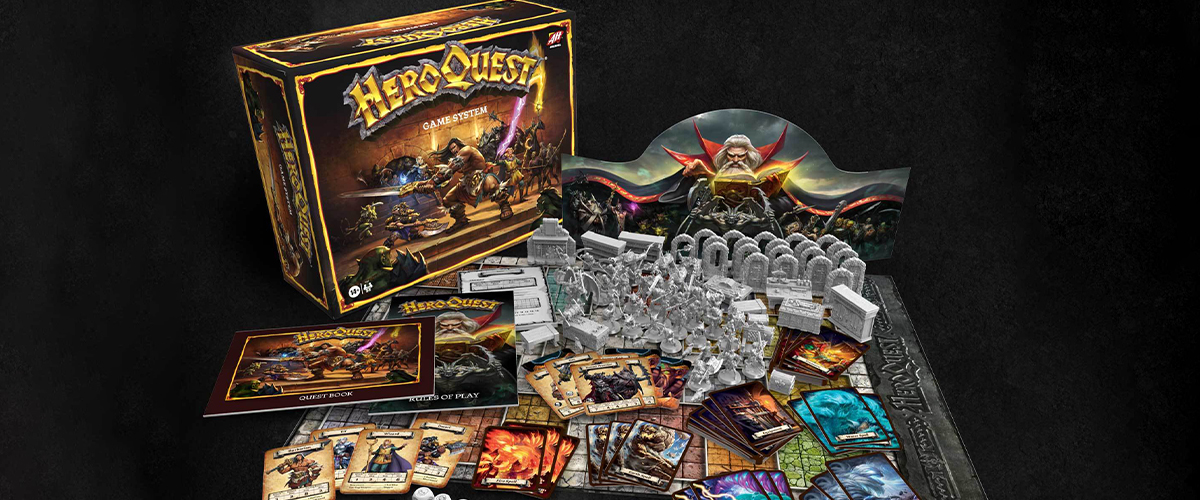 hero quest board game complete