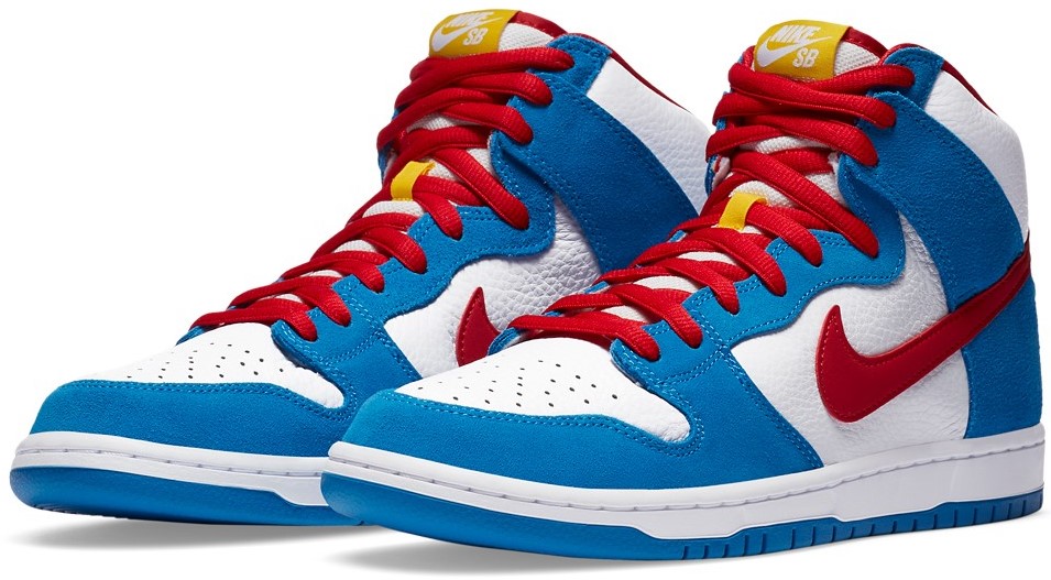 pikachu nike dunks high