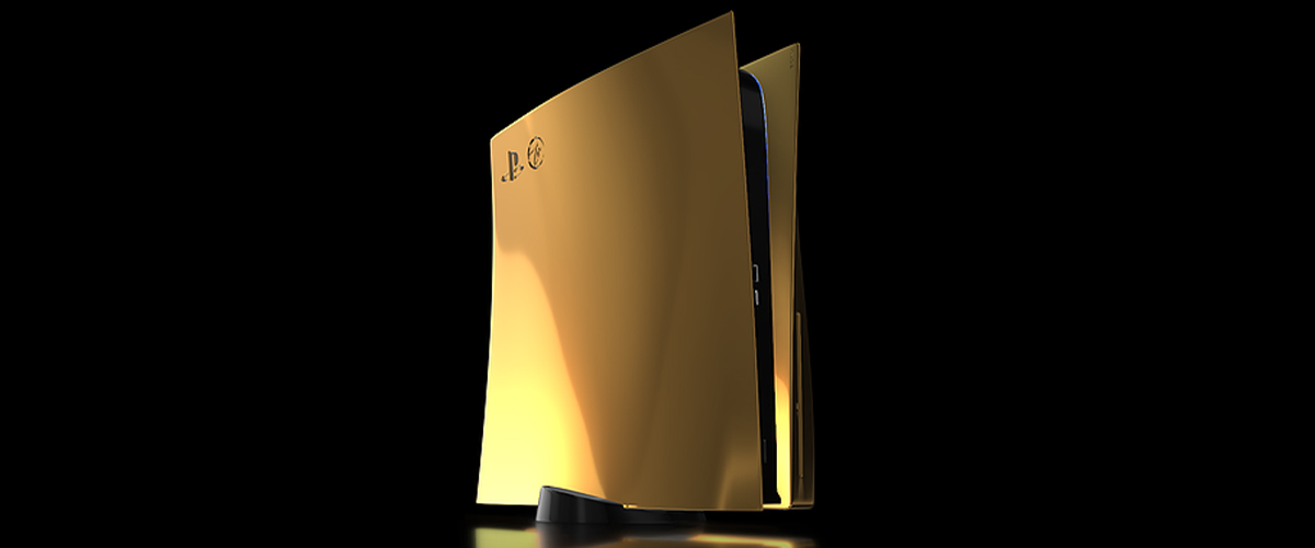 Pre-orders for PS5 will start on September 10, and this 24K gold
