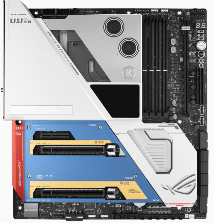ASUS Gundam-Themed PC Components Are Coming But Only In Japan 
