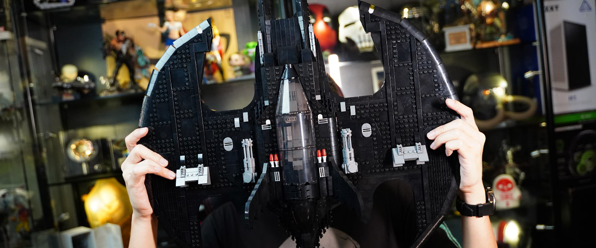 Building the '89 Batwing – Review: 76161