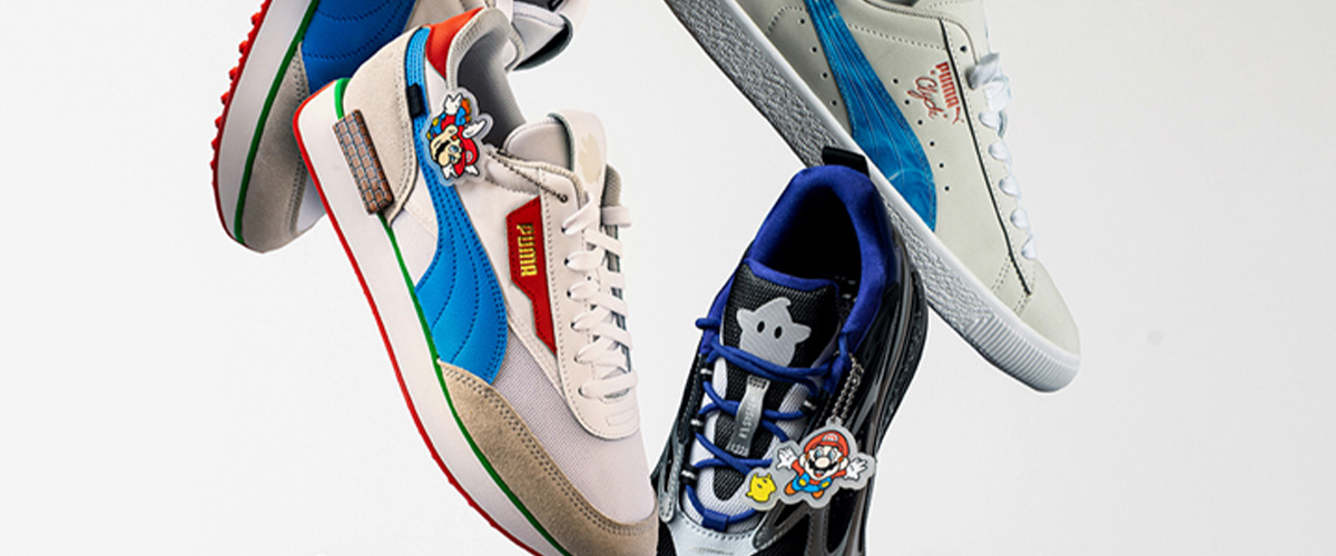 Puma Celebrates 35 Years Of Super Mario With Nintendo-Themed Sneaker ...
