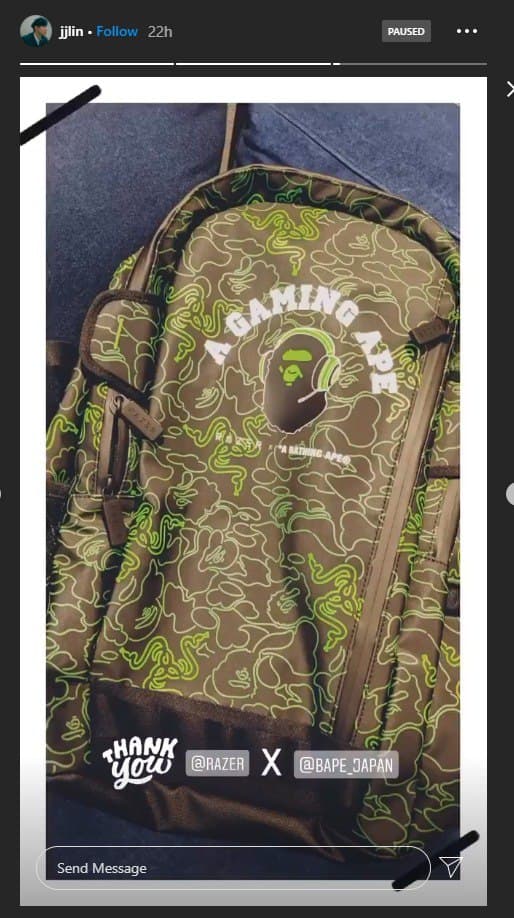 Pubg-x-bape backpack