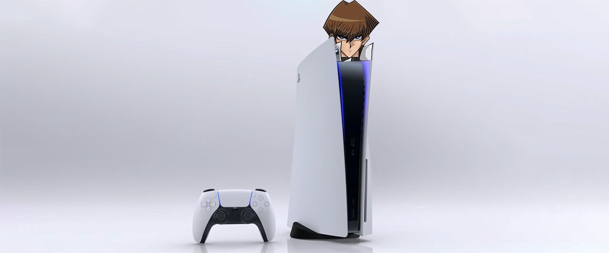 Artist Turns Their Playstation 5 Into Seto Kaiba From Yu Gi Oh With An Impressive Makeover Geek Culture