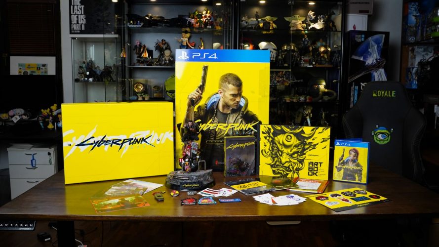 Geek Unboxing Cyberpunk 2077 Collector's Edition Geek Culture
