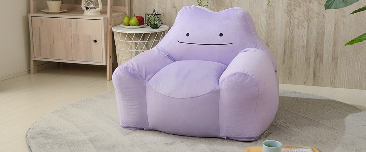 CELLUTANE Ditto Pokémon Soft Chair Release