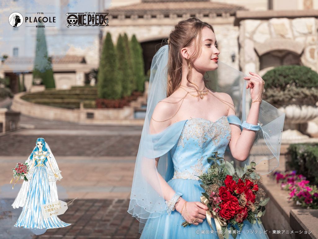 One Piece Reveals Nami and Vivi's Wedding Dresses