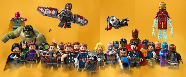 Lego minifigures marvel 2021 когда выйдет