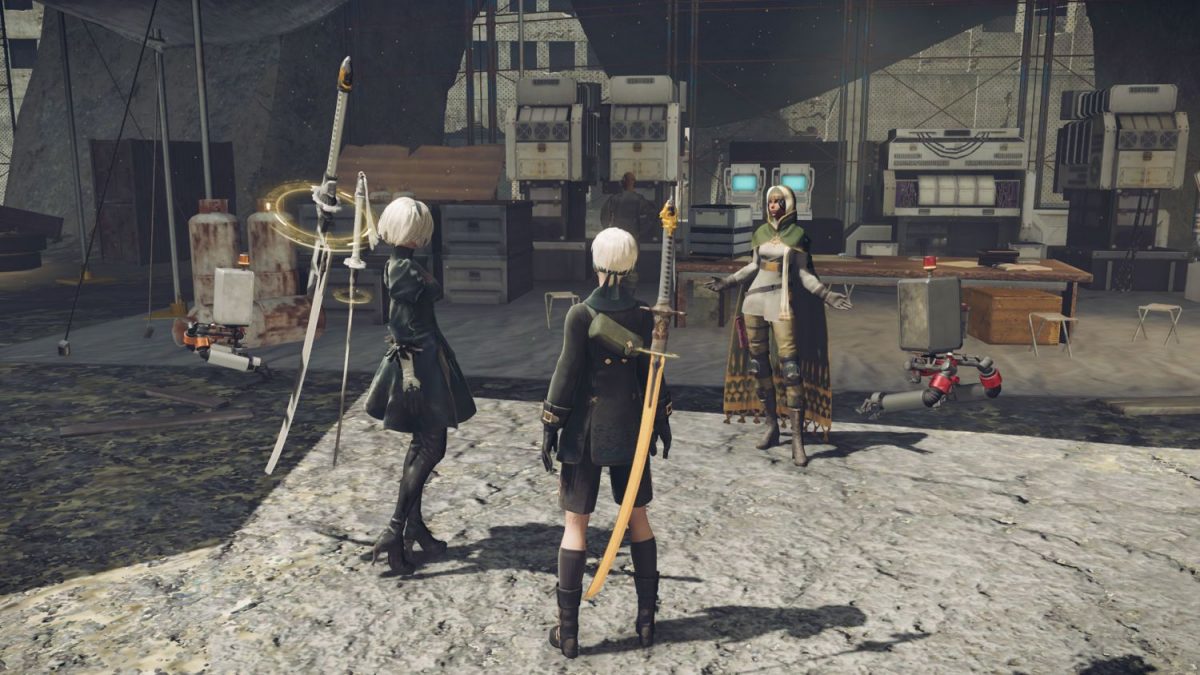 Nier automata моторный клинок