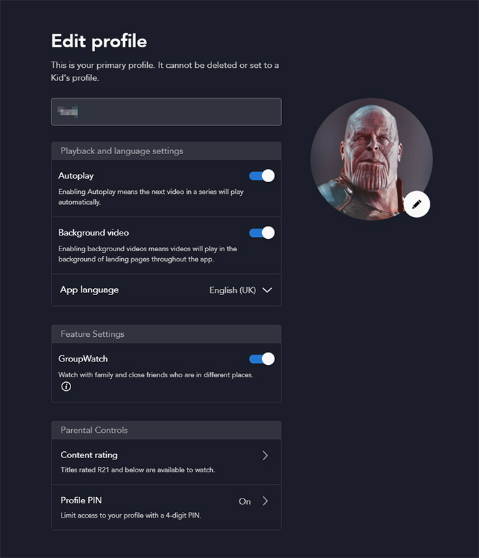 How to Change your Profile Picture on Disney+ App or Website