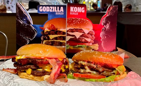 Carl’s Jr. Goes Big With Godzilla vs. Kong Burgers Fit For