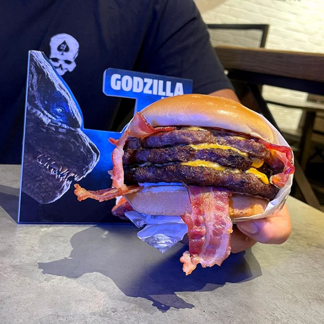 Carl’s Jr. Goes Big With Godzilla vs. Kong Burgers Fit For