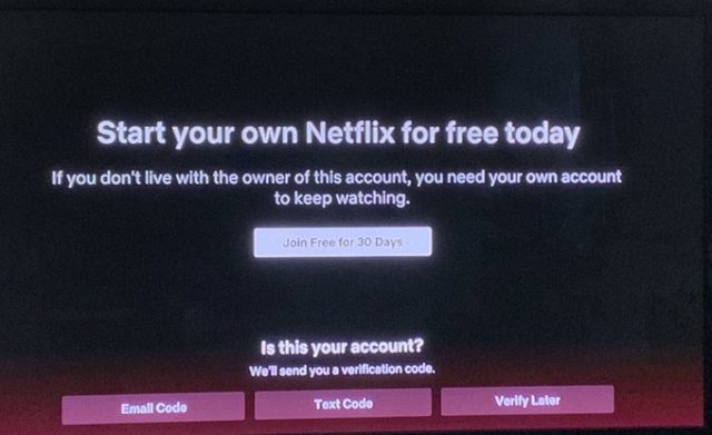 Netflix Cracking Down On Password Sharing In New Test | Geek Culture