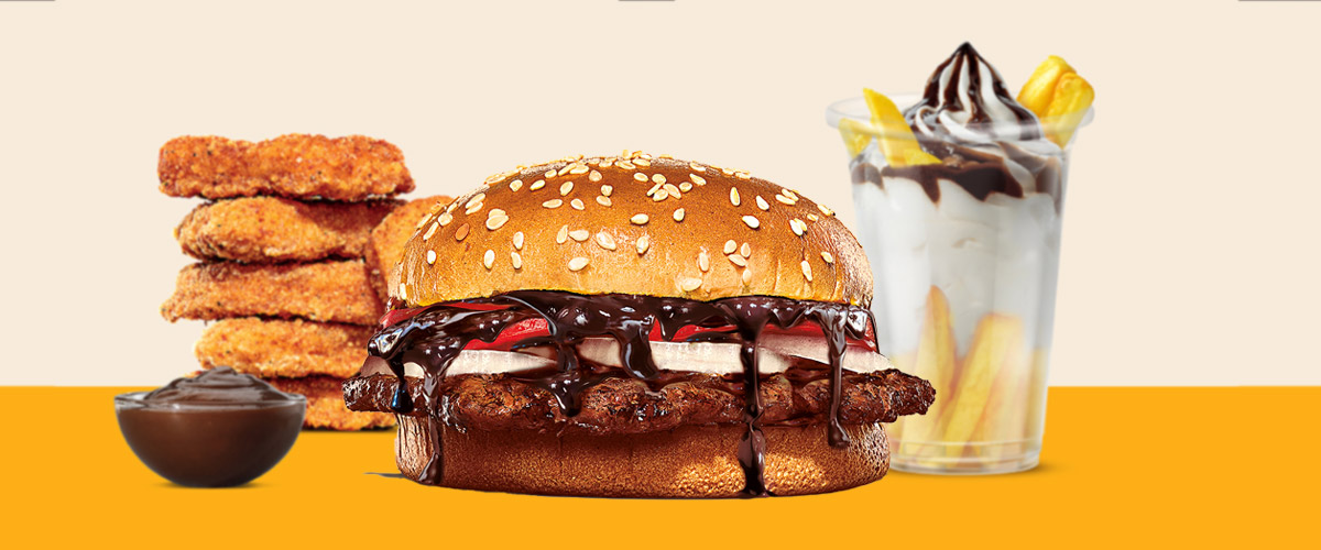 Not A Joke: Burger King Serves Up A Chocolate Whopper Until 15 April
