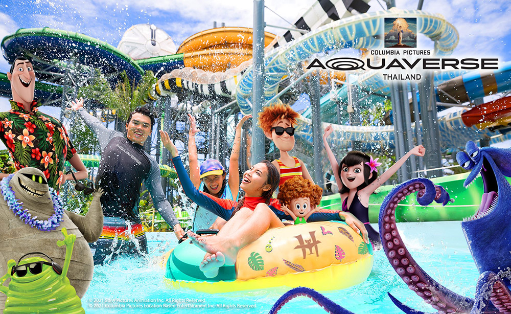 World's First Columbia Pictures' Aquaverse Theme & WaterPark Opens