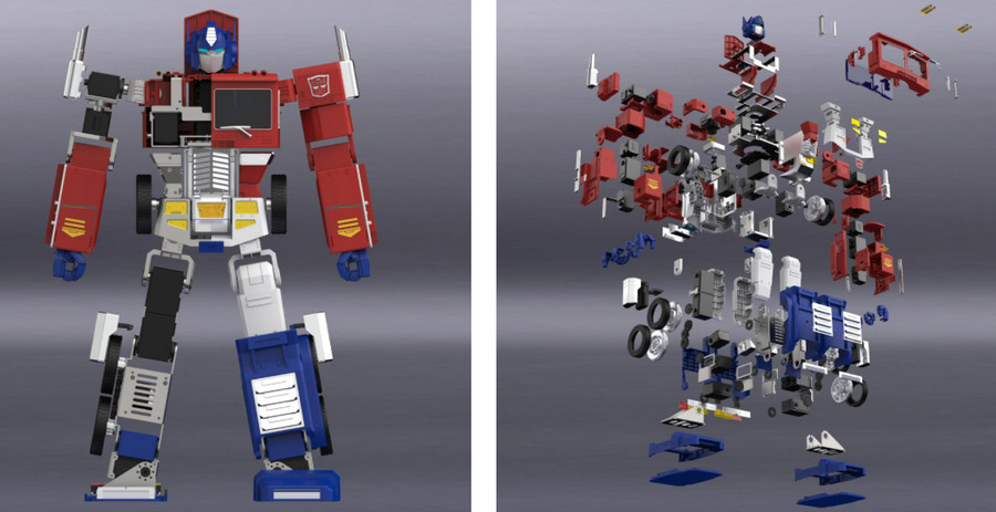 transforming optimus toy