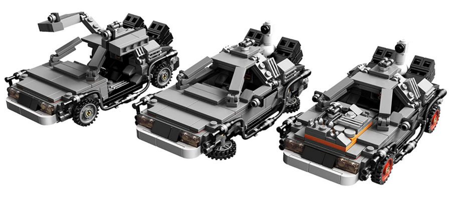 Back To the Future's DeLorean Revealed In Incredible New LEGO Set - IGN