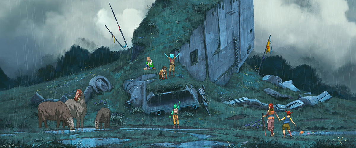 Artist Turns Star Wars Into A Studio Ghibli Dream | Geek Culture