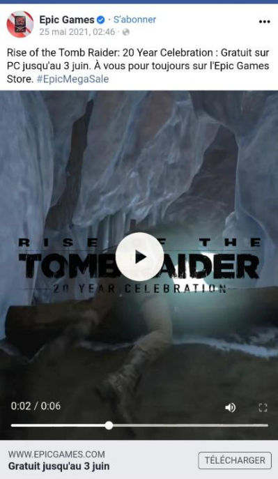 Epic Games Store S 3rd Mystery Game On 3 June Is Expected To Be Rise Of The Tomb Raider Year Celebration Geek Culture