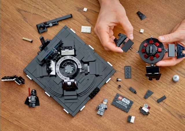 darth vader's chamber lego