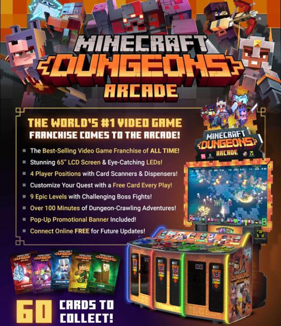 minecraft dungeons arcade