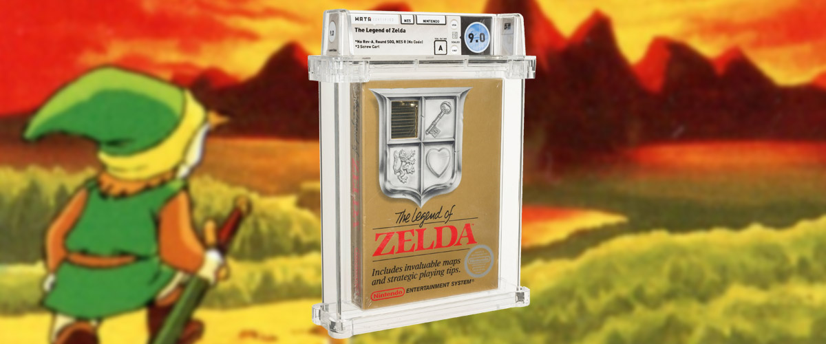 Legend of Zelda': Unopened NES game sells for $870,000 at auction