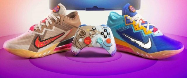 Xbox And Nike's Collaboration Shows Off Space Jam Sneakers And ...