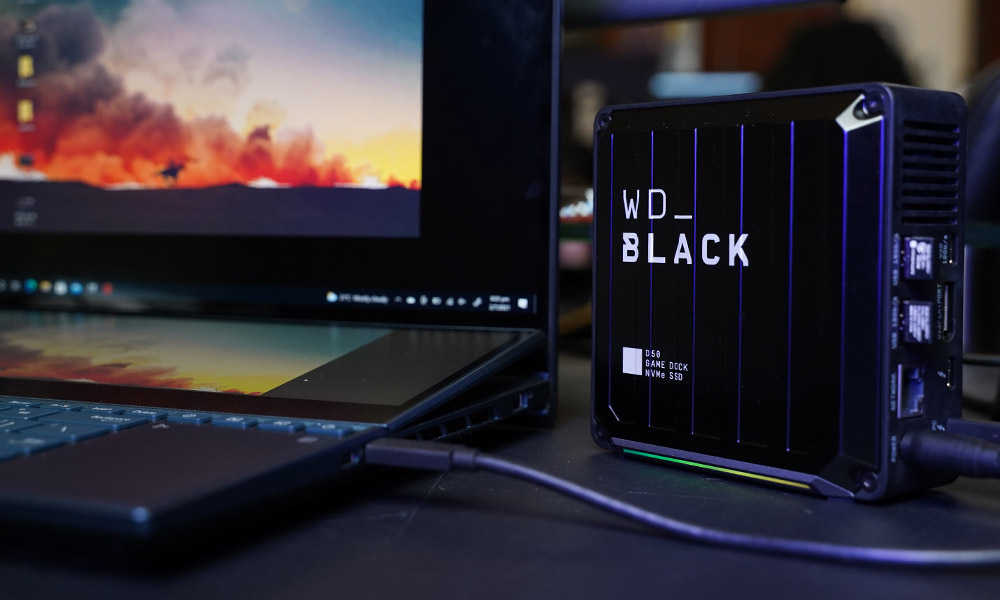 Western Digital - WD Black D50 Game Dock 2To NVMe SSD WD Black D50