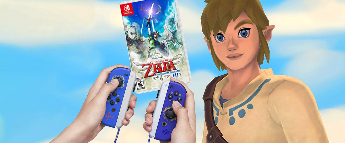 Nintendo Switch Joy-Con The Legend of Zelda Skyward Sword Edition, joy cons  