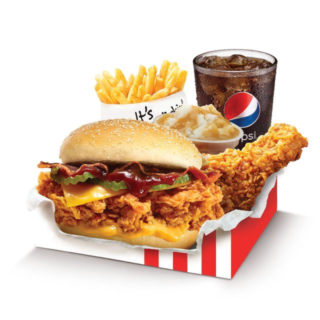 KFC BBQ Cheese Zinger Makes Its Debut With 9.9 Lazada Deal And Prizes ...