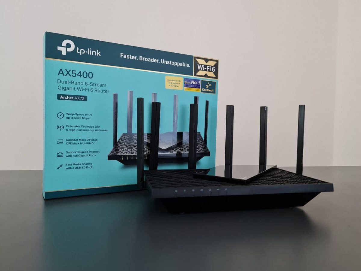 Geek Review: TP-Link Archer AX72 AX5400 Dual-Band Gigabit Wi-Fi 6 ...