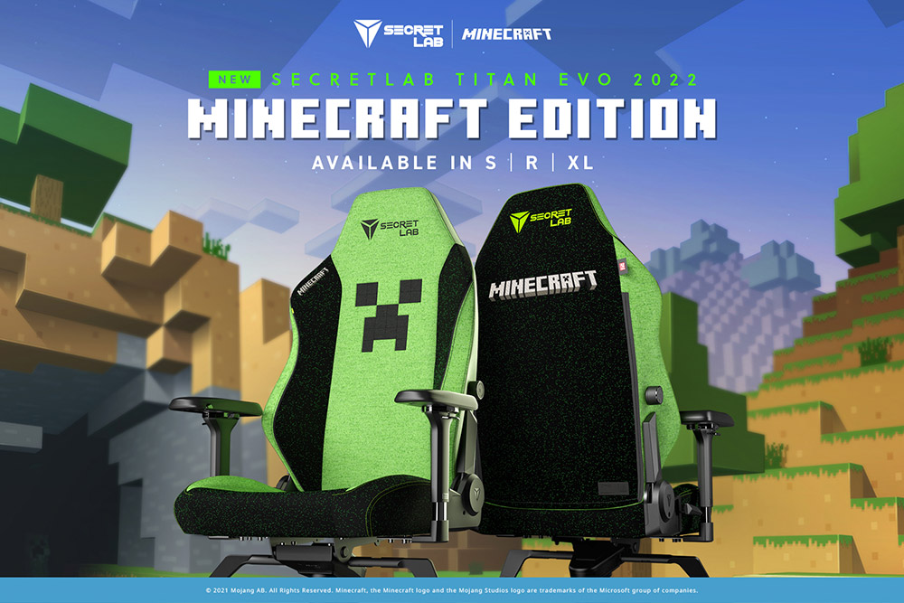 Secretlab x Minecraft