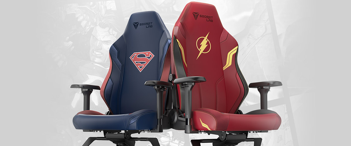 Superman Vs. The Flash: Secretlab Races On With Latest DC Comics Gaming ...