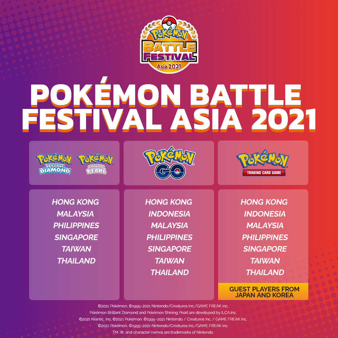 Pokémon Battle Festival Asia 2021