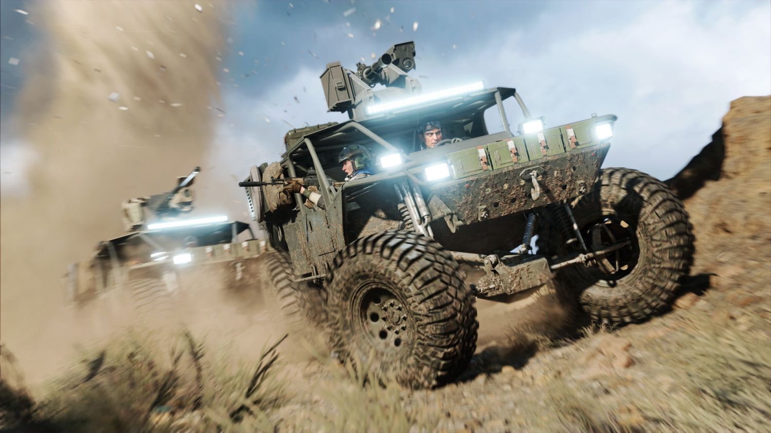 Vehicular combat is back again in Battlefield 2042