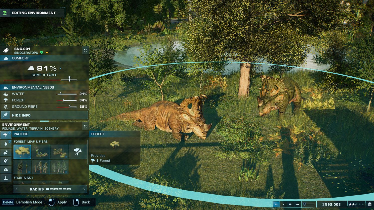 Comfort levels are key to mastering Jurassic World Evolution 2.