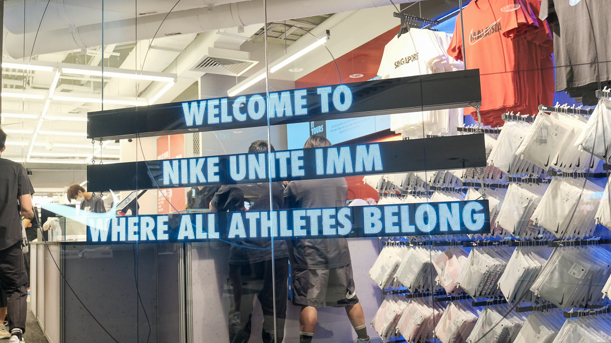 Nike outlet singapore store imm