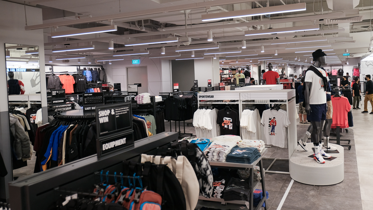 Nike outlet 2024 store singapore