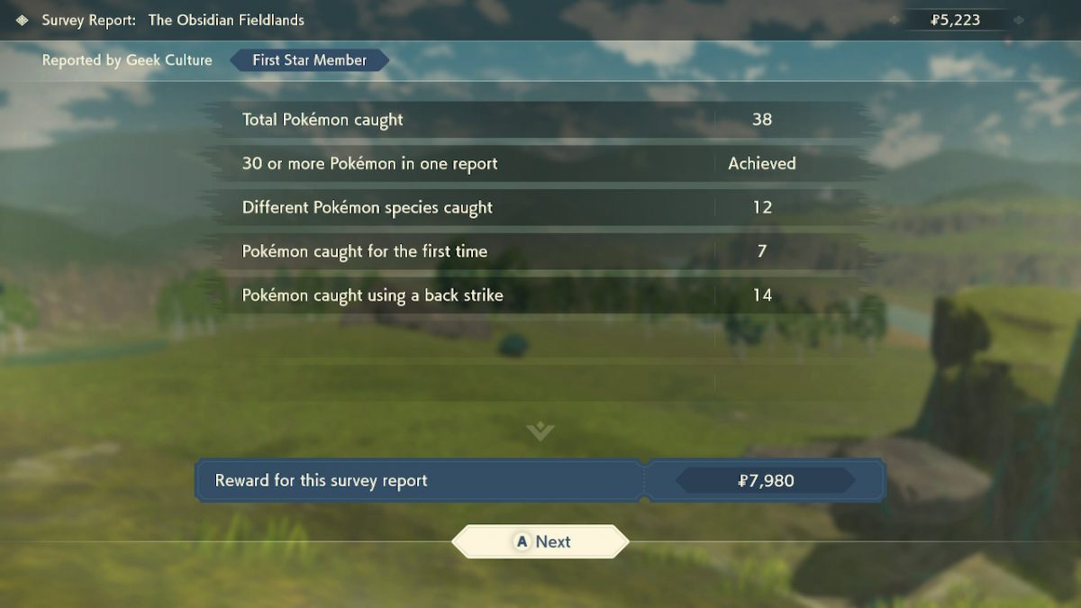 Make your efforts count and earn money fast in Pokémon Legends: Arceus 