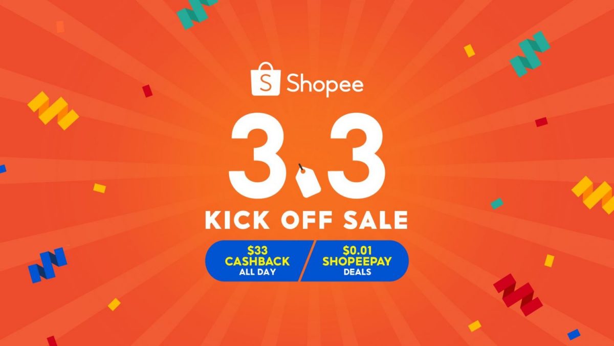 Shopee 3.3 Kick Off Sale