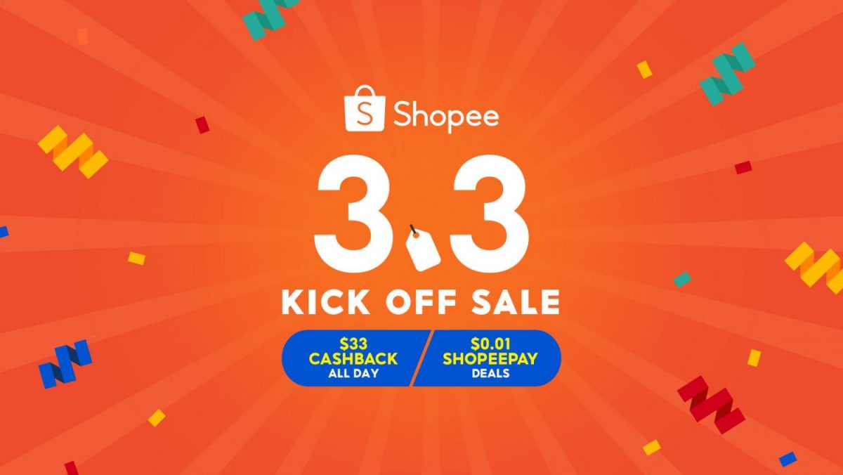 Grab Top Tech & Game Deals During Shopee's 3.3 Kick Off Sale