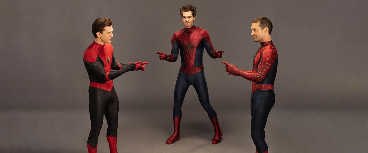 Holland, Garfield And Maguire Recreate Spider-Man Pointing Meme To ...