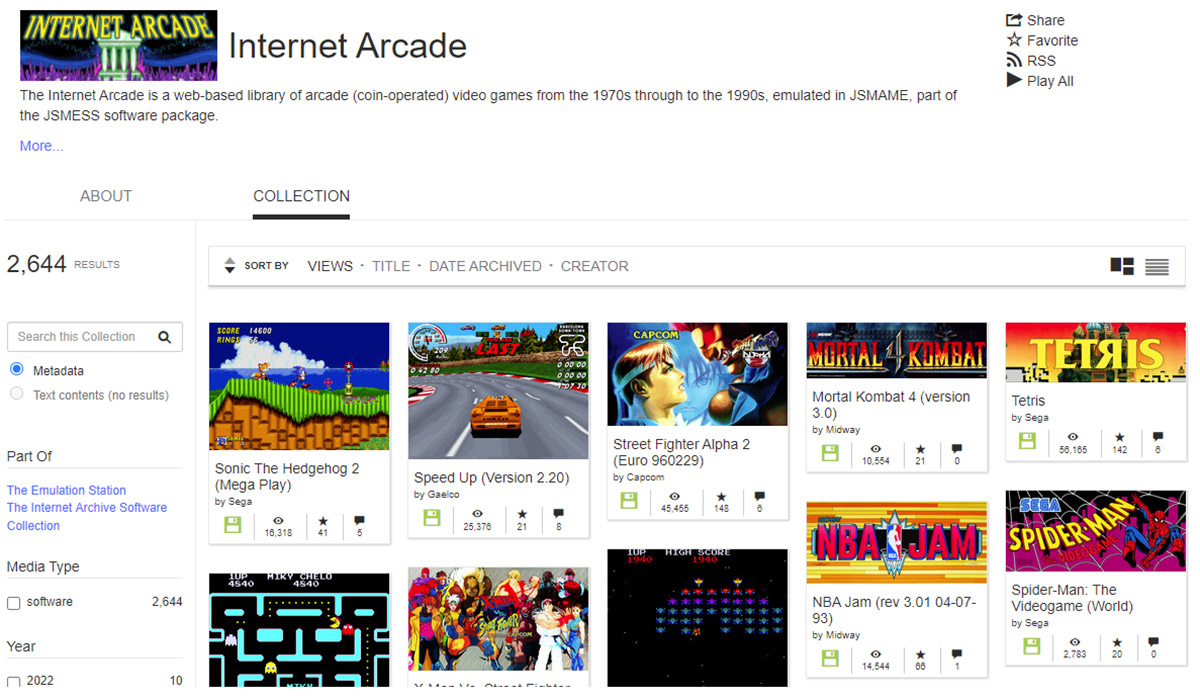 Best Sites For Free (Legal) Games In 2022 - Internet Arcade