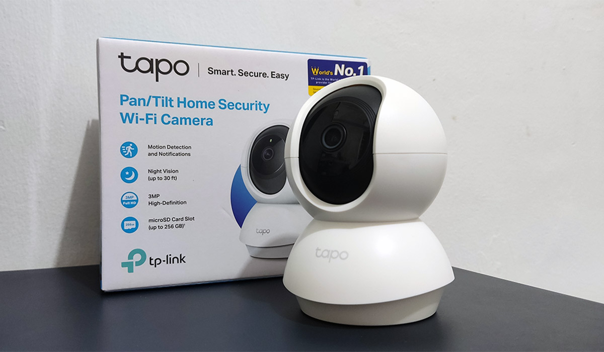 Tapo C210, Pan/Tilt Home Security Wi-Fi Camera